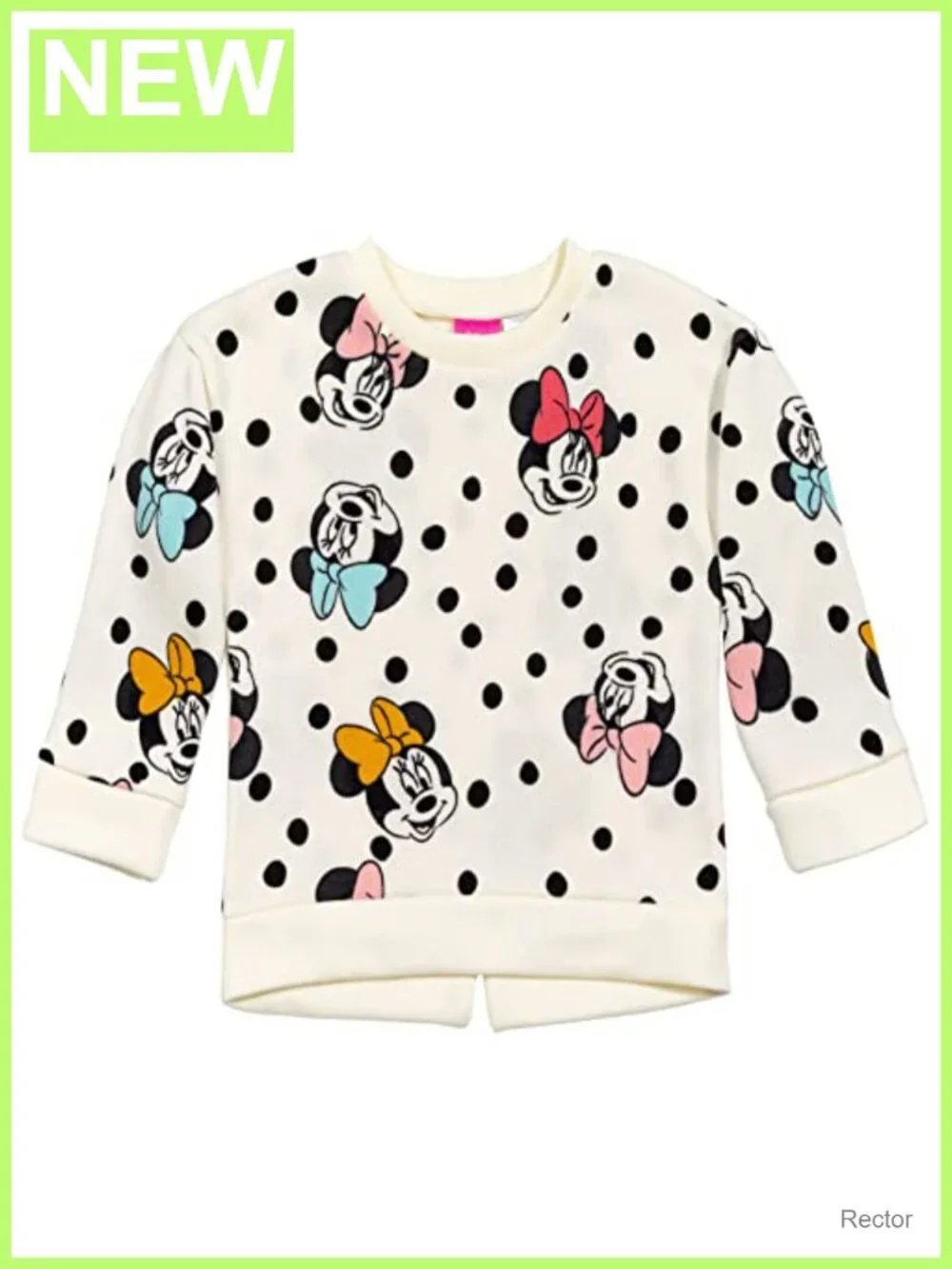 Disney Minnie Mouse Fleece Sweatshirt & Leggings Outfit Set Girls Toddler